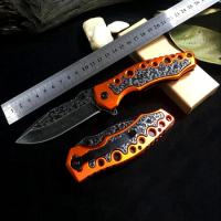 56HRC CS Go Fold Knife Hunting Knife Karambit Edc Tools Slicing Fruit Knives Outdoor Tool Portable Tactics Survival Pocket Knive