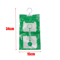 1pcs Wardrobe Mini Dehumidifier For Home Use Hangable Clothes Dryer With Desiccant Bedroom Moisture Absorber Bag