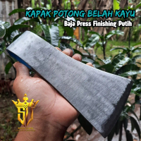 Kapak Potong Belah Kayu Baja Press Finishing Putih/ Kampak Potong Cacah Daging Dan Tulang