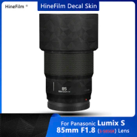 LUMIX S 85 F1.8s Lens Sticker Decal Skin for Panasonic LUMIX S 85mm f/1.8 S Lens Sticker Anti-Scratc