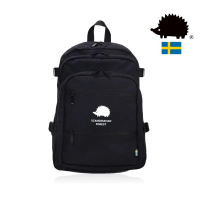 【SCANDINAVIAN FOREST 北歐小刺蝟】情人節禮物 310太陽系三層刺蝟後背包(黑色)