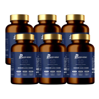 【PowerHero 勁漢英雄】夜夜好眠 GABA+芝麻素x6盒(60顆/盒、日本專利PharmaGABA☆、90%獨家專利黑芝麻素)