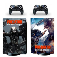 Predator PS5 Standard Disc Edition Skin Sticker Decal Cover for PlayStation 5 Console &amp; Controllers PS5 Skin Sticker Vinyl
