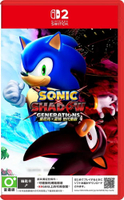 任天堂 Switch2 NS2 索尼克×夏特 世代重啟 中文版 鑰匙卡【預購7~9月】