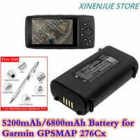 GPS Navigator Battery 3.7V/5200mAh/6800mAh 010-12456-06,361-00092-00 for Garmin GPSMAP 276Cx