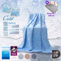 岱思夢 急凍涼感被 台灣製造 冰冰被 5x6尺 涼被 3M吸濕排汗 夏被 冷氣被 薄被 多款任選 贈珊瑚絨地墊1入