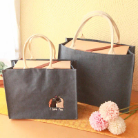 Tas Custom Nama Tulisan Tote Bag Sovenir Suvenir Nikah Hampers Promosi Bridesmaid Bag kekinian Lucu-