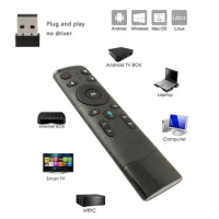 Q5 Voice Control Gyro Air Mouse With Microphone 3 Axis Gyroscope Remote Control for Smart TV Android Box Dropshipping