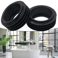 2pc For Geberit Low Level Flush Pipe Rubber Cone Seal For 42mm 119.668.00.1Concealed Cisterns Toilet Parts Hardware