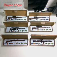 1/6 Scale Action Figure Accessories 1:6 Scale Toy Gun Weapons 1/6th Assembled Rifle Models Toy Guns Weapon Toys
