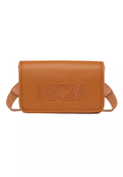 MCM MCM Aren Camera Bag in Spanish Calf Leather Cognac MXZDATA15CO001