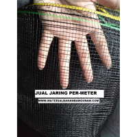Waring Hitam Petanian Pelindung Buah Pohon Anggrek Anti Burung Depok