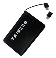 TAJEZZO 超薄名片型行動電源 (iphone android micro USB Lightning)