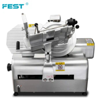 FEST frozen meat slicer stainless steel automatic mutton roll slicer 13 inches meat slicer