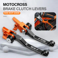 Motocross Pivot Dirt Bike Brake Clutch Levers Handle Lever Fit FOR 505XCF 505XC-F 505 XCF 2008 Accessories handle Folding
