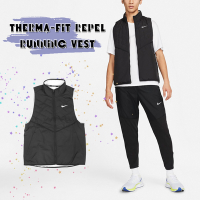 Nike 背心 Therma 男款 黑 基本款 反光 抗水 保暖 無袖 外套 休閒 DD5648-010