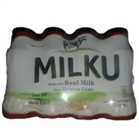 Milku Susu Original 1 Dus, Milku Cokelat 1 Dus, Milku Susu Stroberi 1 Dus, Milku Marie Biskuit 1 Dus