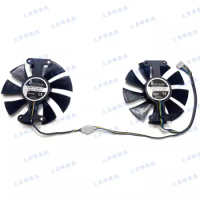 New GPU Cooler Fan for ZOTAC GTX1050 1050ti 1060 X-GAMING GA91S2H Graphics Card Fan