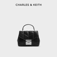 CHARLES&amp;KEITH24 Spring new CK2-50782311 Fashion metal buckle hand crossbody envelope bag