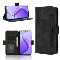 Suitable For OPPO Realme 12X 5G Flip Type Phone Case for OPPO Realme 12 5G Leather Multi-Card Slot Mobile phone Wallet case