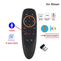 G10S backlit voice flying mouse 2.4G wireless remote control six-axis gyroscope air flying mouse voice flying mouse