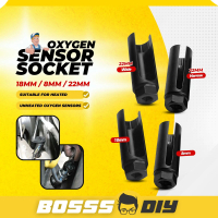 Oxygen Sensor Socket Wrench Remover Removal Tool Box Automotive Vehicle 8mm/18mm/22mm