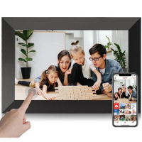 Frameo 10.1 Inch Smart WiFi Photo Frame Digital Picture Frame HD IPS Touch-screen 32 GB