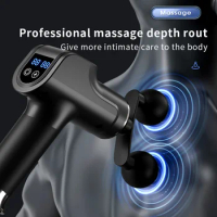 Massage Gun Speed Deep Tissue Percussion Muscle Massager Fascial Gun For Pain Relief Body And Neck Vibrator Fitness