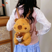 Tas Boneka Ransel Capybara Backpack Boneka Capybara Tas Gendong Wanita