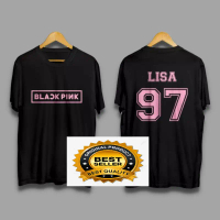 promo kaos dewasa/KAOS KPOP blackpink / KAOS LISA JENNIE JISOO / KAOS KPOP Katun Lembut Oversize Wan