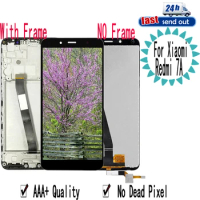 5.45" 7A LCD For Xiaomi Redmi 7A LCD Display Touch Screen Tested Digitizer Assembly With Frame For Redmi7A