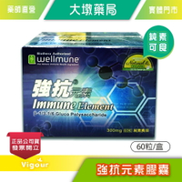 強抗元素膠囊 60粒/盒 β-1,3/1,6酵母葡聚多醣體 》大墩藥局