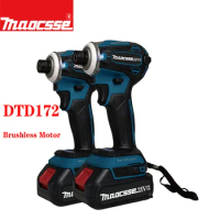cordless drill Brushless Motor Electric Wrench electric screwdriver herramientas Suitable for Makita 18V battery wrench