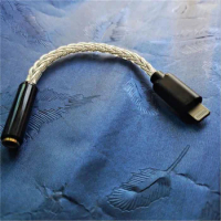 1Pcs For iPhone lightning C100 plug to 3.5mm headphone audio adapter headphone decoding adapter cable