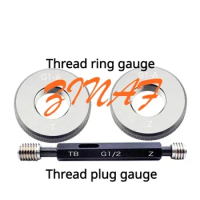 G pipe Thread plug gauge thread ring gauge Straight Pipe Thread Gauges G1/4 G1/8 G3/4 G 1" G 1 1/8 Pitch Thread Test Tool