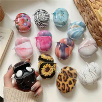 Earphone Case For Google Pixel Buds 2 Marble Flower Leopard Case for Google Pixel buds 2 Earphone Protective Cover Headset Case