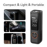 Pompa Ban Elektrik Wired Tire Inflator Digital Display 150 PSI P1 Pompa Otomatis Kompresor Angin Pom