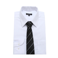 【拉福】領帶英流6cm中窄版領帶拉鍊領帶-黑(拉鍊)