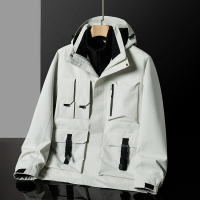 【巴黎精品】衝鋒衣休閒夾克-三合一可拆卸式男外套3色a1du30