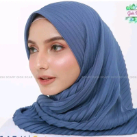 Pleated Scarf Segi 4 By Giok Scarf