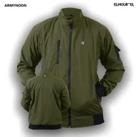 Jaket Bomber Motor Pria Windproof Active Series L ARMYNOON