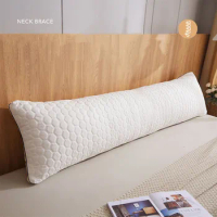 48x180CM Nordic Luxury Latex Pillow Bedroom Tatami Bed Protection Cervical Vertebra Sleeping Soft Couple Pillow Sofa Pillow