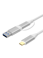 โอริโก้ สายชาร์จมือถือ 2IN1 USB Type-C 20V 3A ชาร์จและซิงค์ข้อมูล ความยาว 50 ซม.