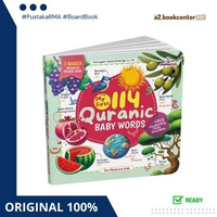 Maskana Kids - BoardBook My First 114 Quranic Baby Words My First Book Buku Pertamaku