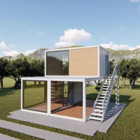 20ft 40ft precesion built Prefab container house, factory built office modular,prefabricated garden home modules