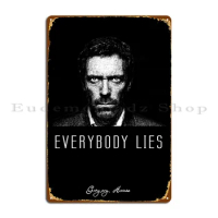 Dr Gregory House Metal Plaque Poster Garage Printing Wall Plaque Custom Wall Decor Tin Sign Poster