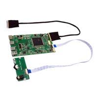 4K LCD Panel controller Board portable Monitor Driver DP Type-C HDMI-Compatible NV116QUM-N31 LQ173D1JW32 3840X2160 LCD LED Panel