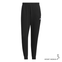 Adidas 長褲 男裝 純棉 縮口 黑【運動世界】JF3934
