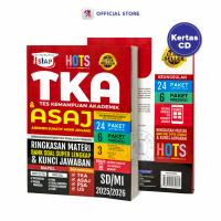Buku TKA SD / SIAP TKA & ASAJ SD/MI 2025/ 2026 Berdasarkan Panduan Penilaian Terbaru ( KERTAS CD/KER