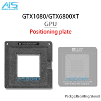 GPU BGA Reballing Stencil Template Station For GTX1080 RX6800XT 215-121000177 Positioning Plate Plant tin net Steel mesh